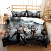 Hot 3D Games PUBG printed bedding Queen bedding set Soft and comfortable customized King size bedding 7 - PUBG Merch